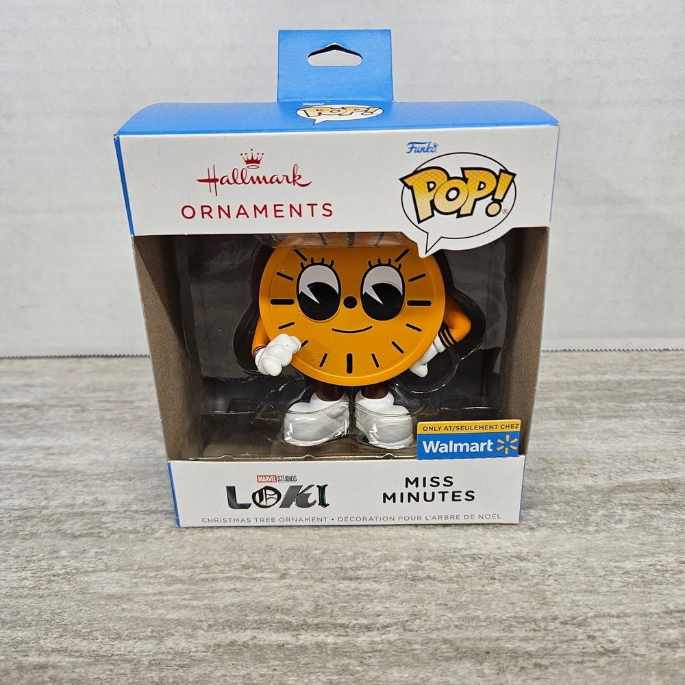 Hallmark Ornaments Marvel Loki Miss Minutes Funko Pop Christmas‎ Tree Ornament
